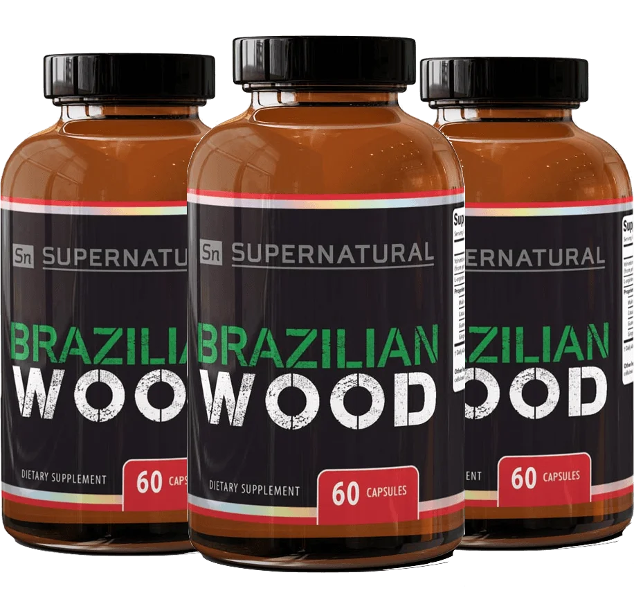 Brazilian Wood Male Enhancement — 3 Bottle Pack by Supernatural Man